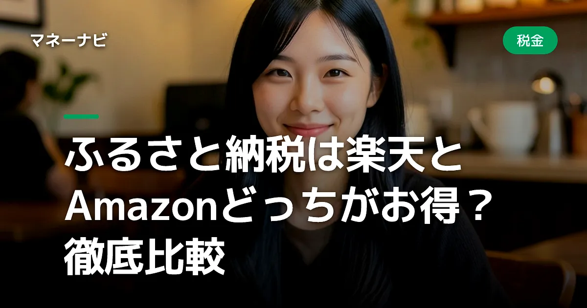 ふるさと納税は楽天とAmazonどっちがお得?徹底比較