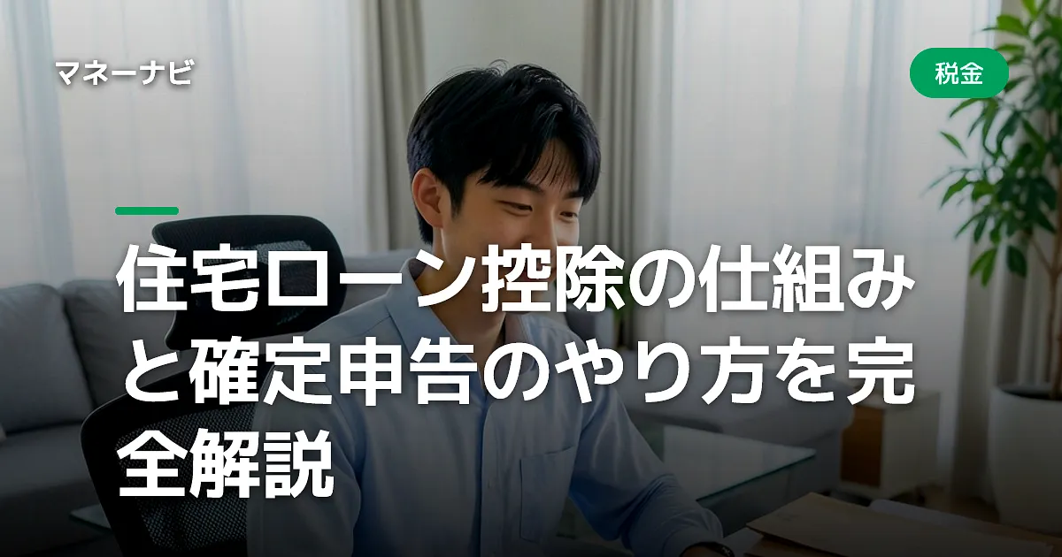 住宅ローン控除の仕組みと確定申告のやり方を完全解説